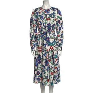 NWT Tory Burch Floral Midi Dress 10